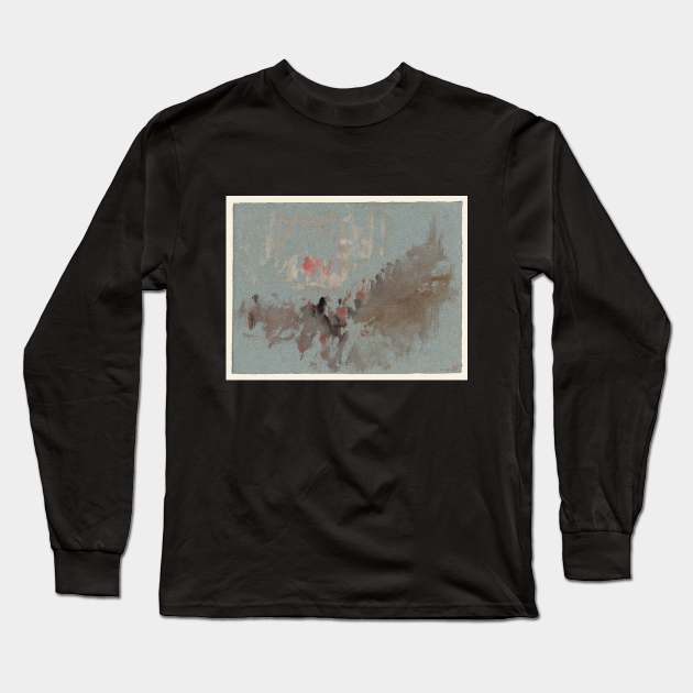 Amateur Theatricals, 1827 Long Sleeve T-Shirt by Art_Attack